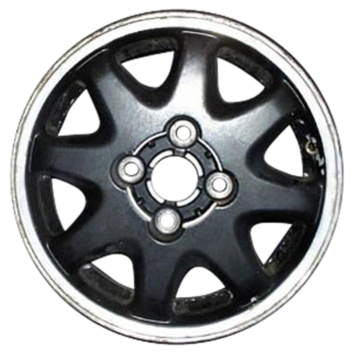 OW-KTU85K OEM & Replacement Wheel 15" 4x4.5 All Painted Silver