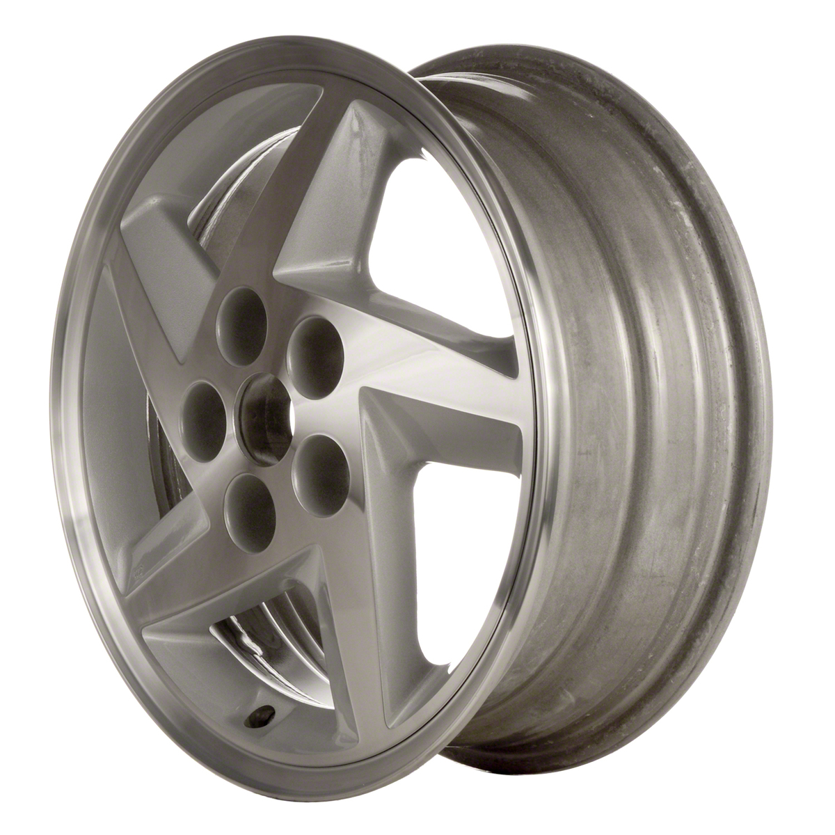 OW-S5JCW5 OEM & Replacement Wheel 16" Light Sparkle Silver Textured