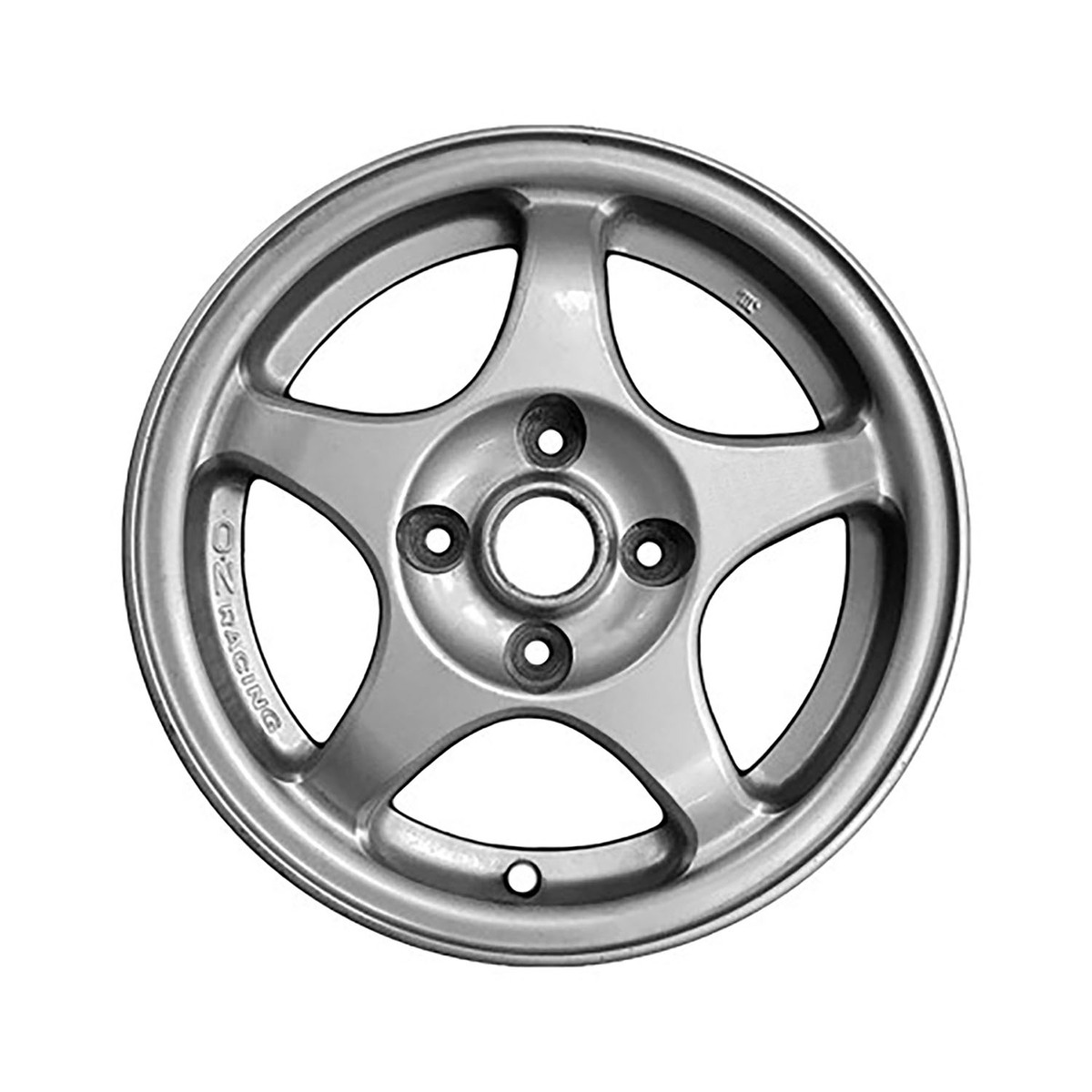 OW-ANQ7P2-U25 Reconditioned OEM Wheel 15" 4x4.5 Gray Silver Full Face W/sticker