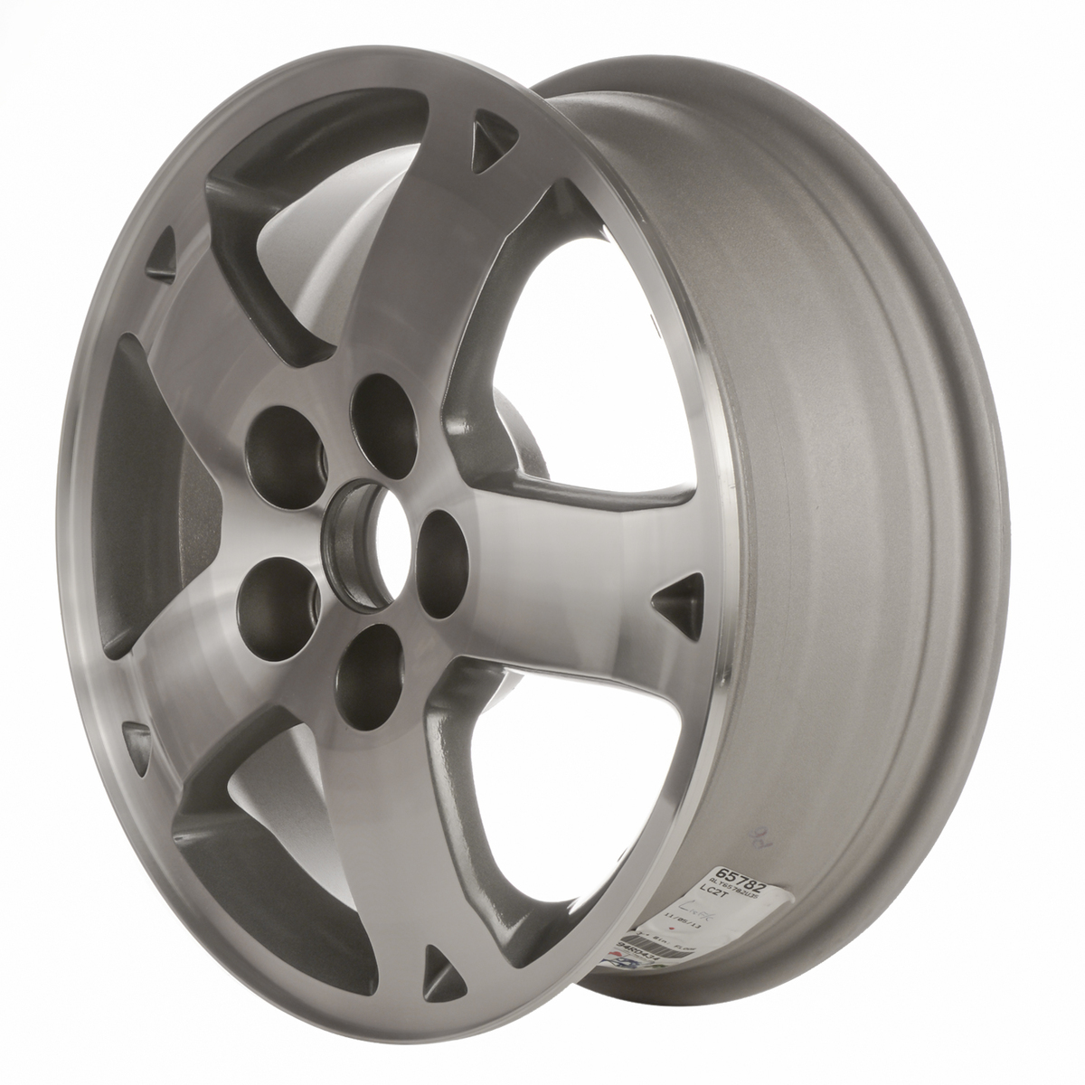 OW-A9PWCH-U35 Reconditioned OEM Wheel 16" 5x4.5 Machined W/medium Silver Vent