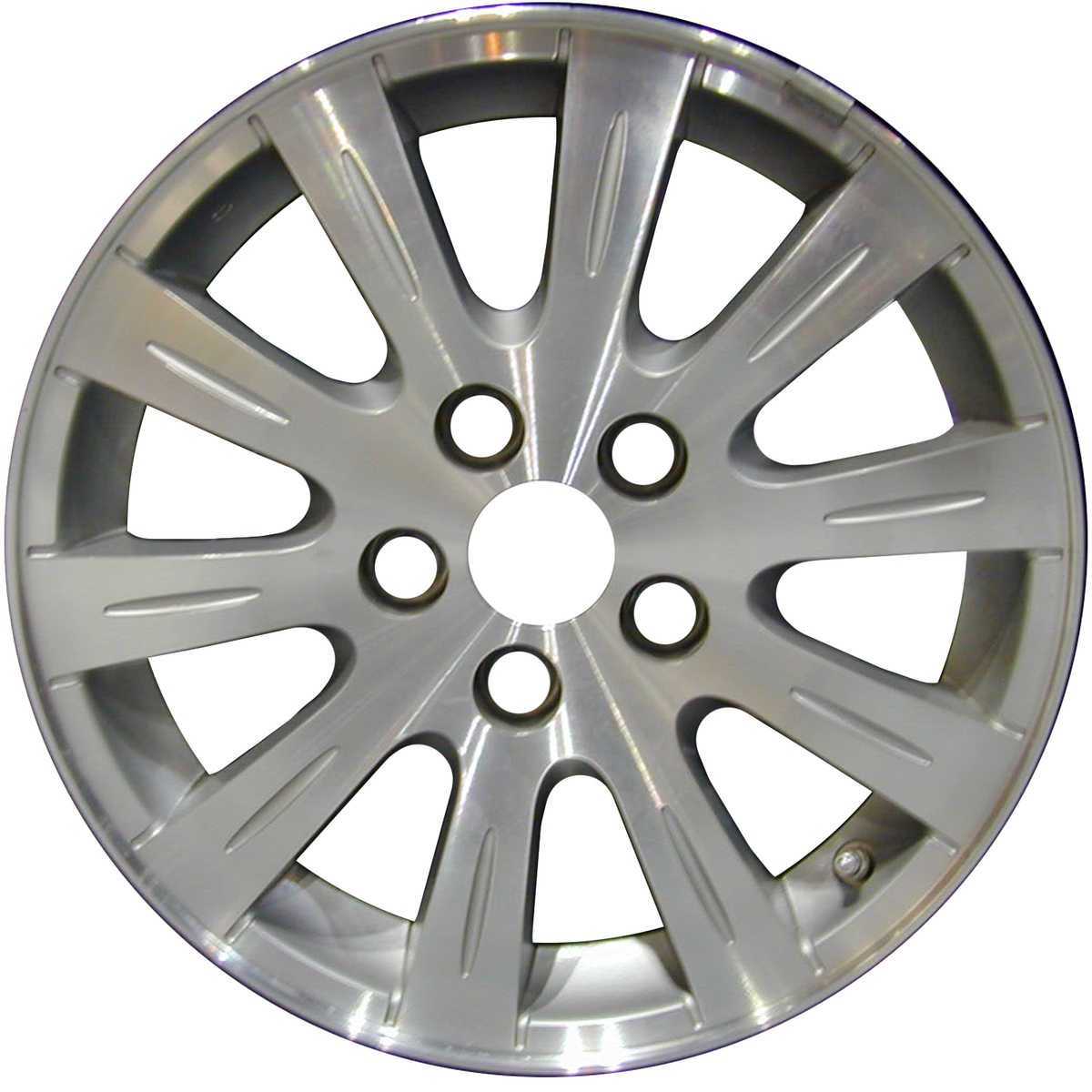 OW-4AK889 OEM Factory Wheel 16" 5x4.5 Machined With Silver Vents