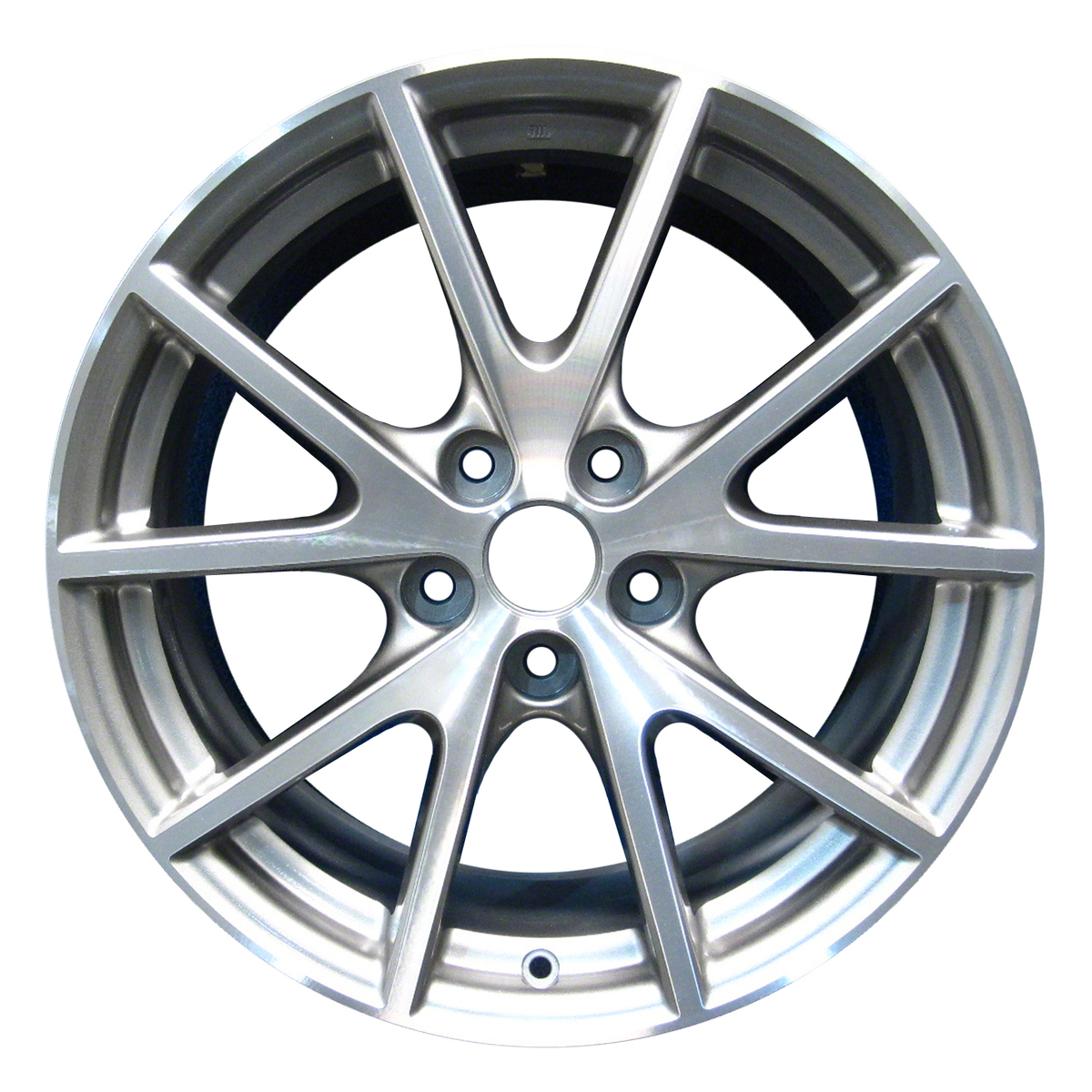 OW-DXA8KQ OEM Factory Wheel 18" 5x4.5 Slow Machined And Charcoal