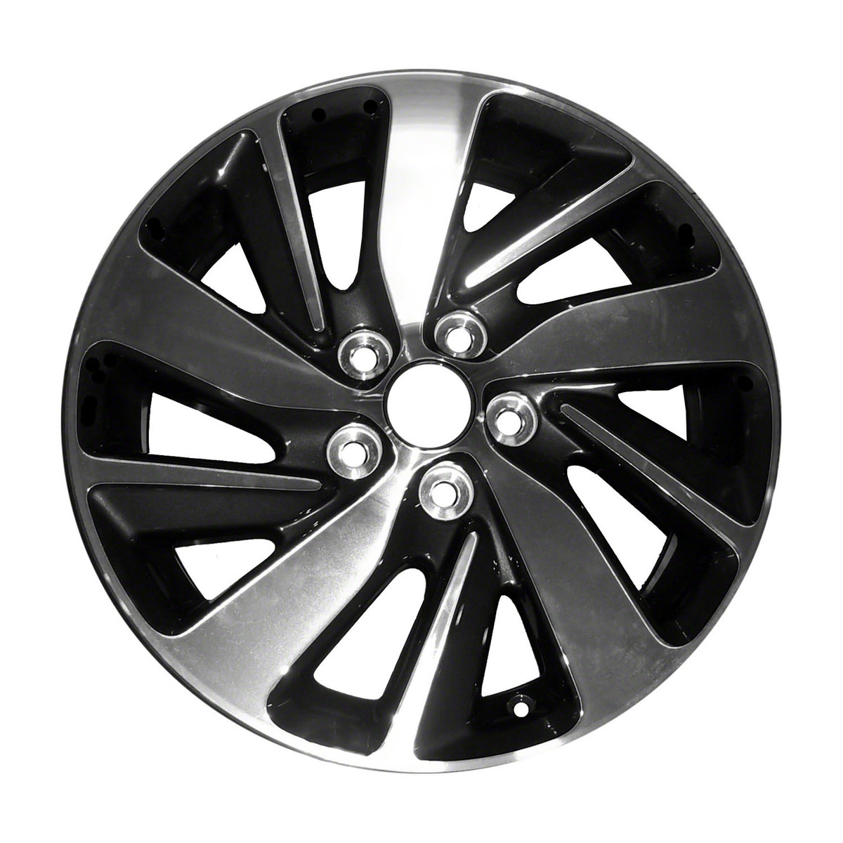 OW-4Y3MVF OEM & Replacement Wheel 17" Machined And Dark Charcoal Metallic