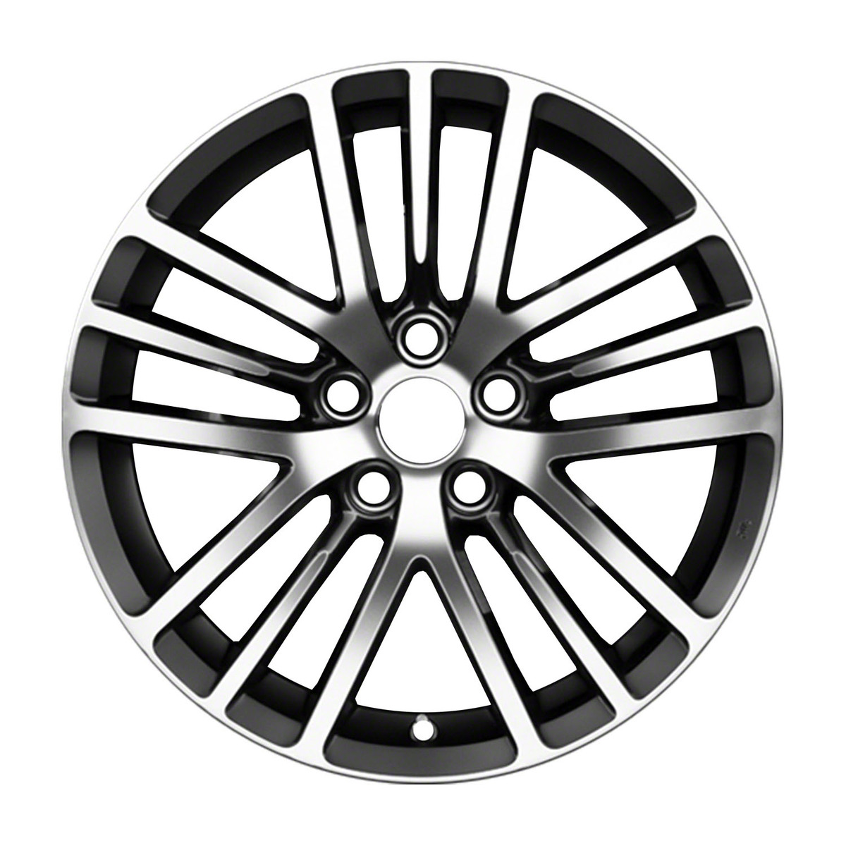OW-5EPB39 OEM & Replacement Wheel 18" 5x4.5 Machined And Charcoal