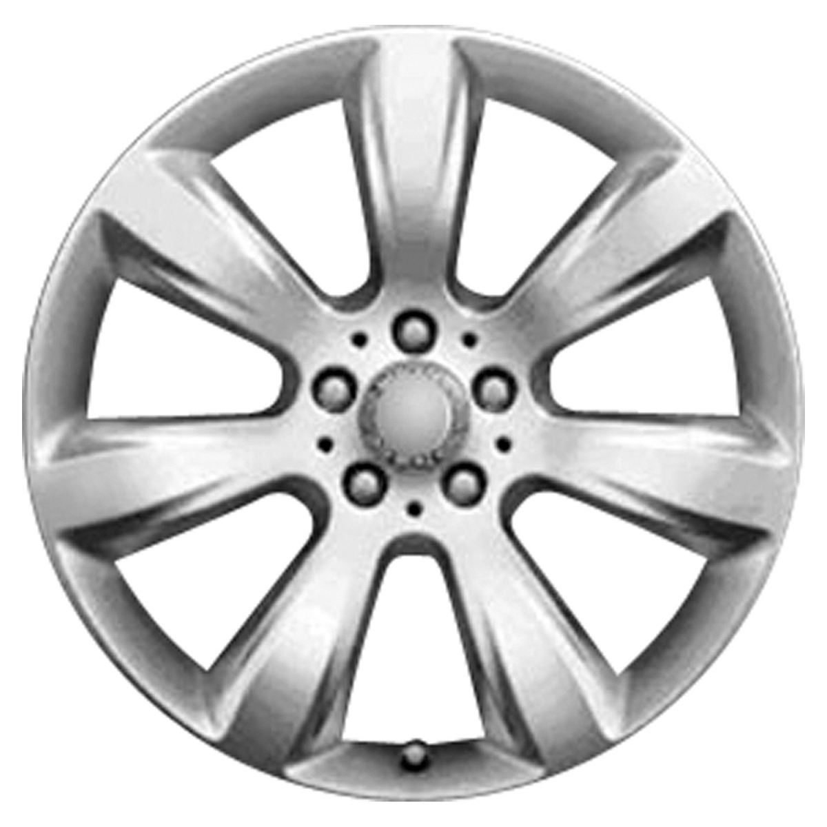 OW-PTAX67 OEM & Replacement Wheel 19" All Painted Bright Sparkle Silver