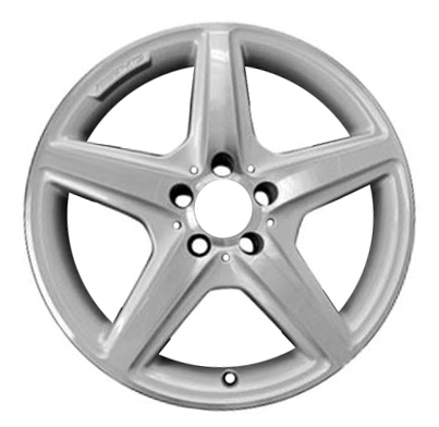 OW-5WT8PY OEM Factory Wheel 18" 5x112.0 Bright Sparkle Silver Machined