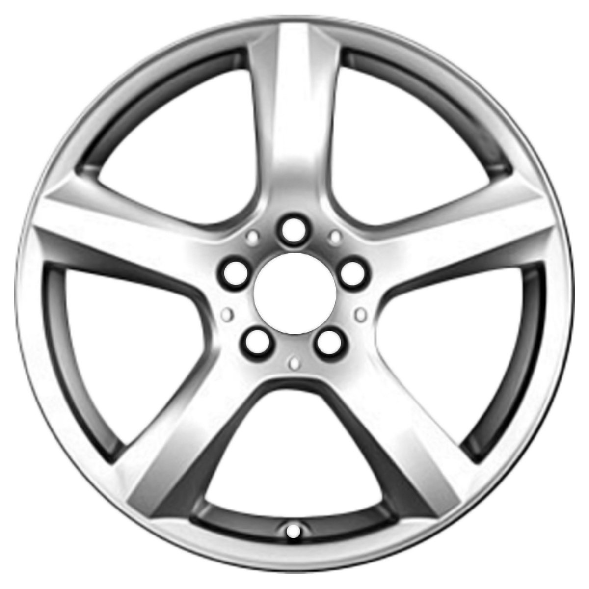 OW-XWEGKR OEM & Replacement Wheel 18" Sparkle Silver Full Face