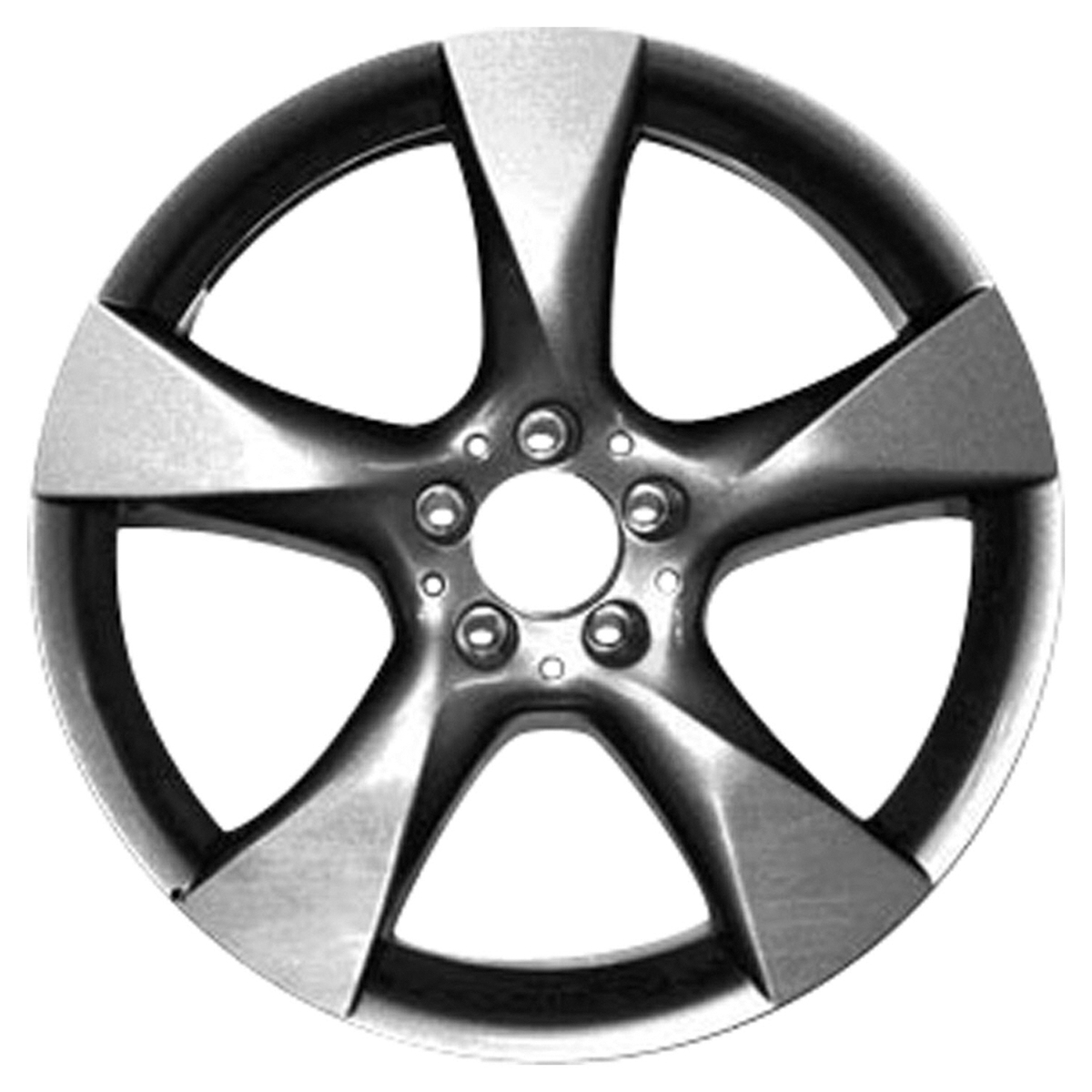 OW-WWKKC4 OEM & Replacement Wheel 19" 5x112.0 All Painted Charcoal Silver