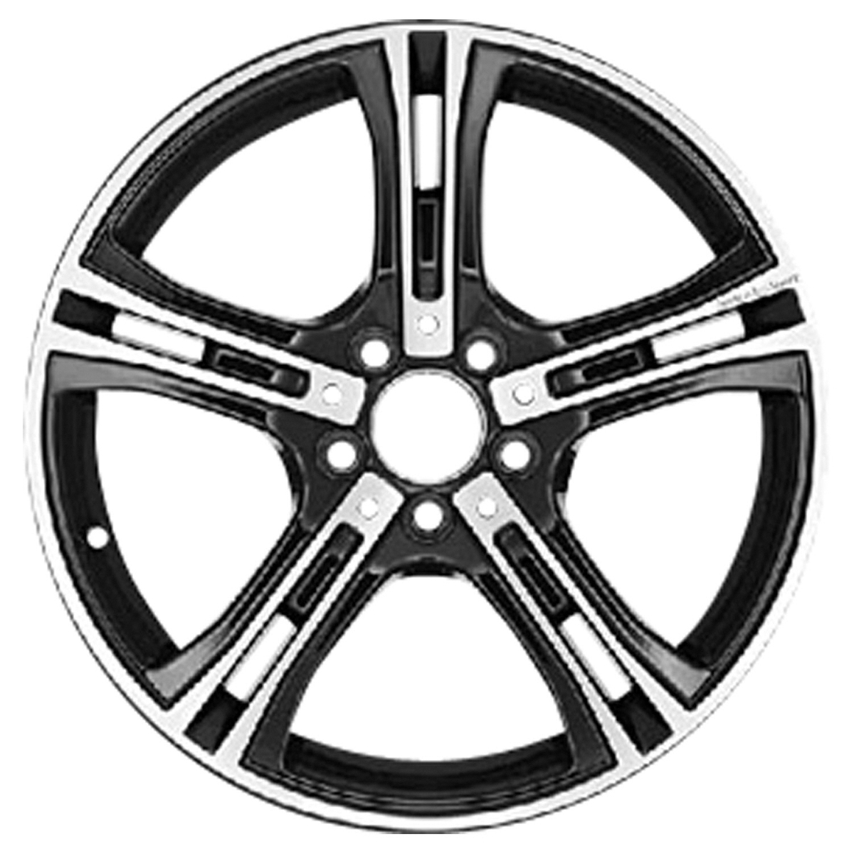ALY98355U45 OEM Factory Wheel 18" Machined And Black
