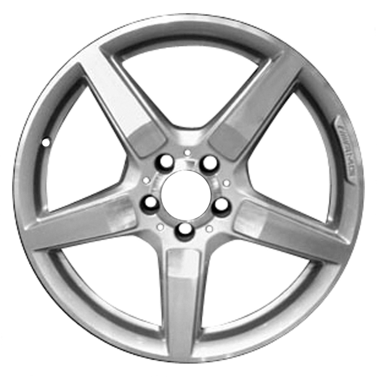 OW-MUVSGC OEM Factory Wheel 19" 5x112.0 Machined And Bright Sparkle Silver
