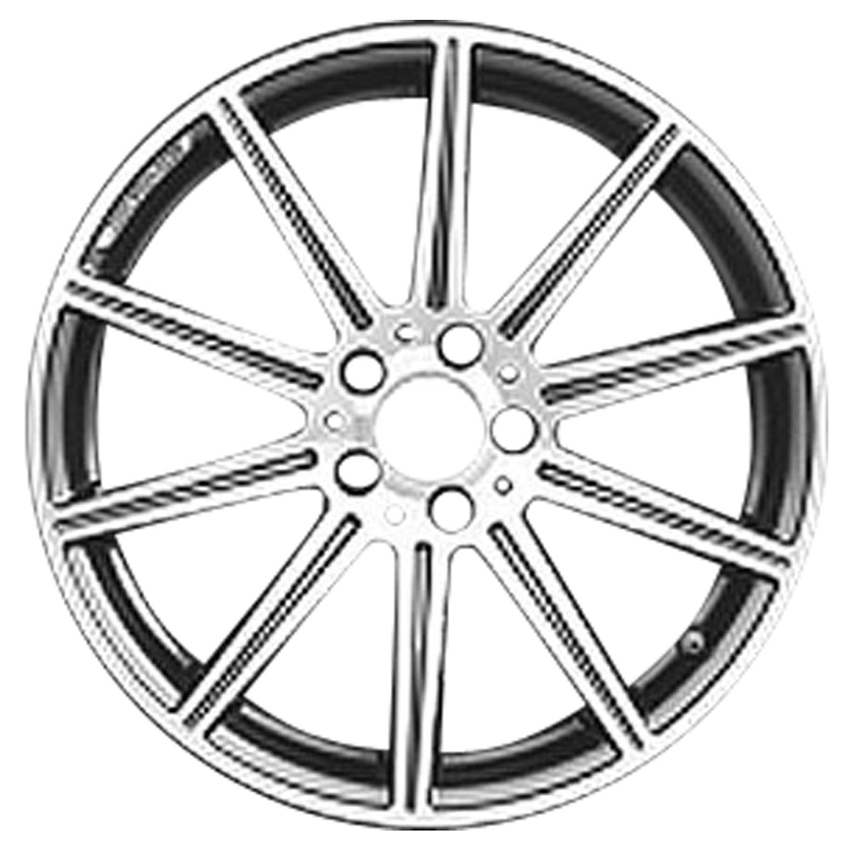 OW-9DP938 OEM & Replacement Wheel 19" Machined And Charcoal