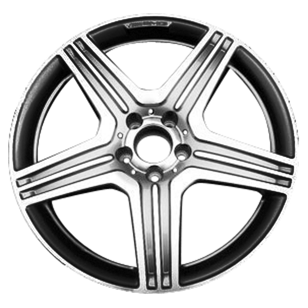 OW-H3X22Y OEM & Replacement Wheel 19" Machined And Charcoal