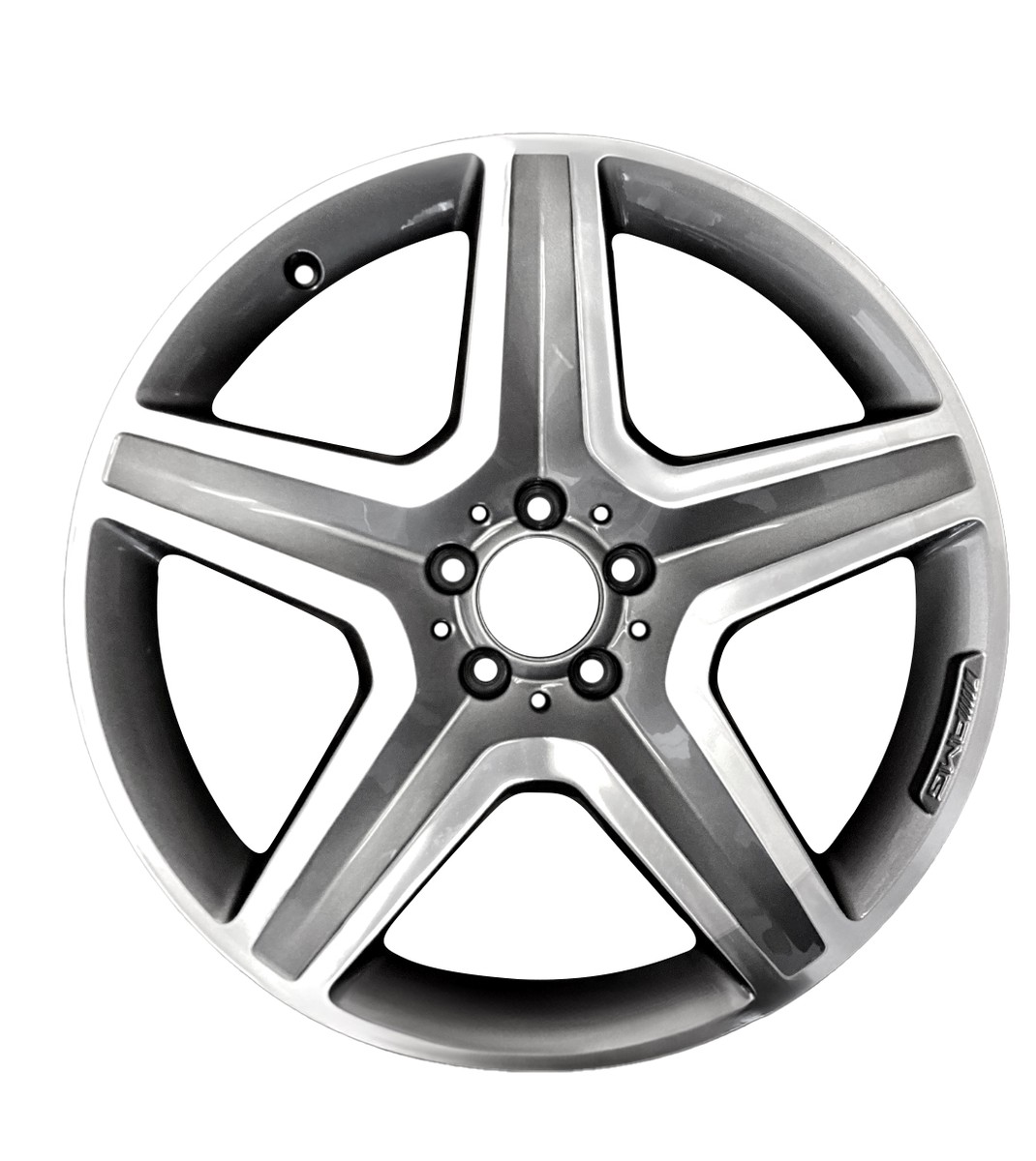 OW-UCCM4B OEM Factory Wheel 20" 5x112.0 Machine And Charcoal Silver