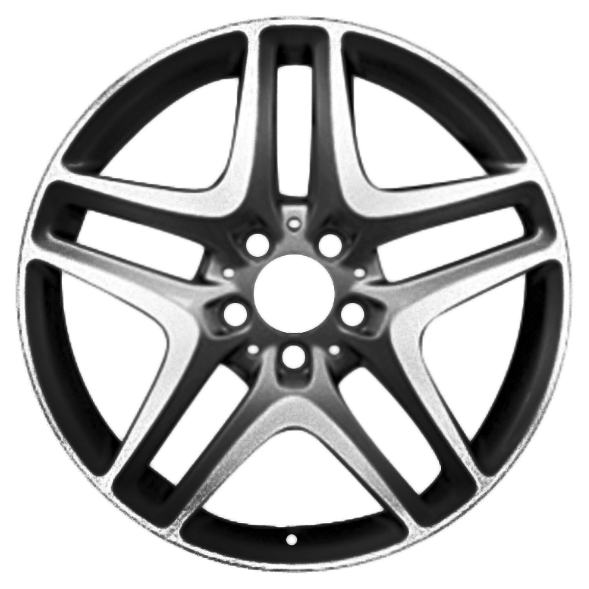 OW-T6M29Q OEM Factory Wheel 18" Machined And Silver