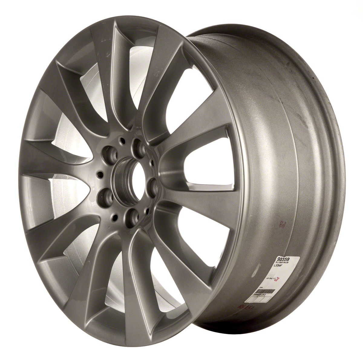OW-EE6WDH OEM & Replacement Wheel 18" 5x112.0 All Painted Silver Metallic