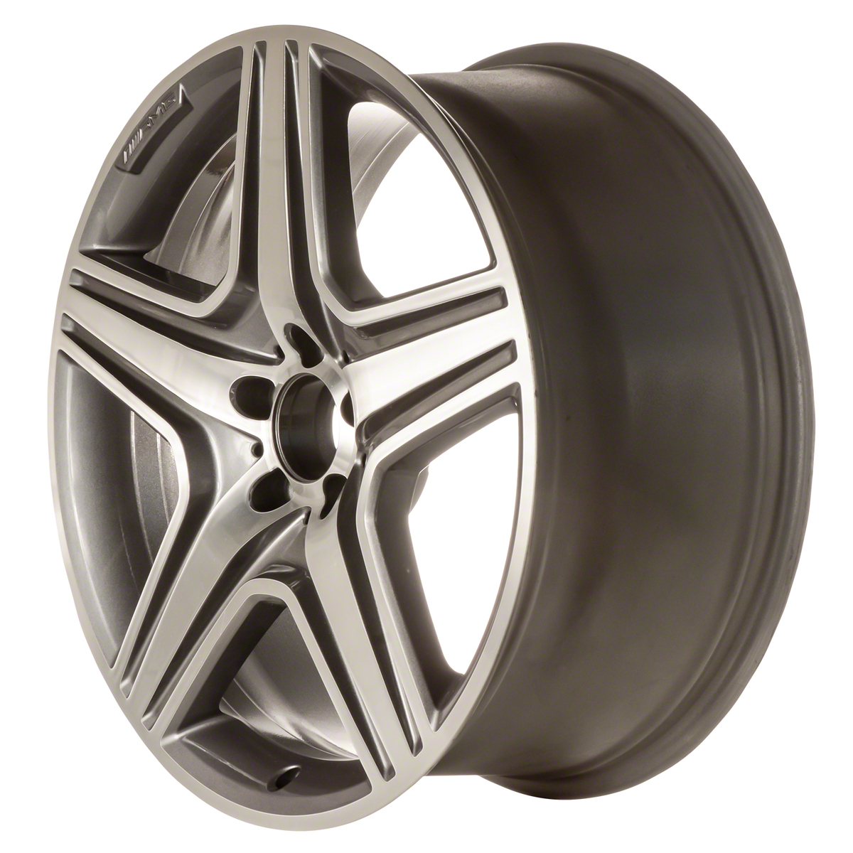 OW-4VV9HA OEM & Replacement Wheel 20" Medium Charcoal Metallic Machined