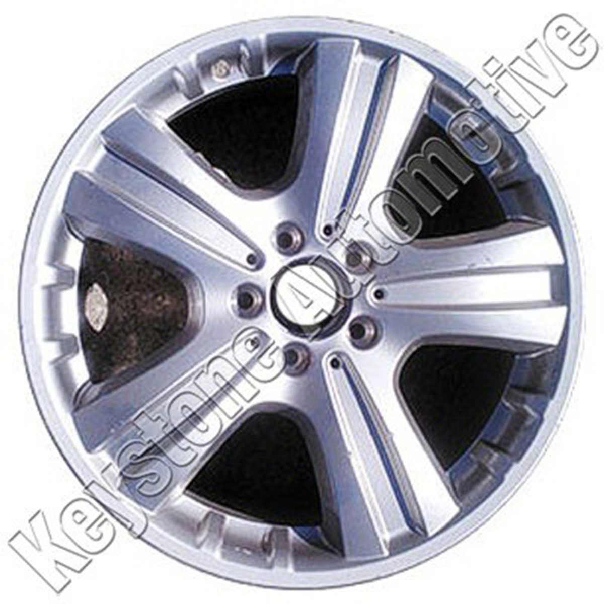 OW-E4XWKB OEM & Replacement Wheel 18" All Painted Bright Silver