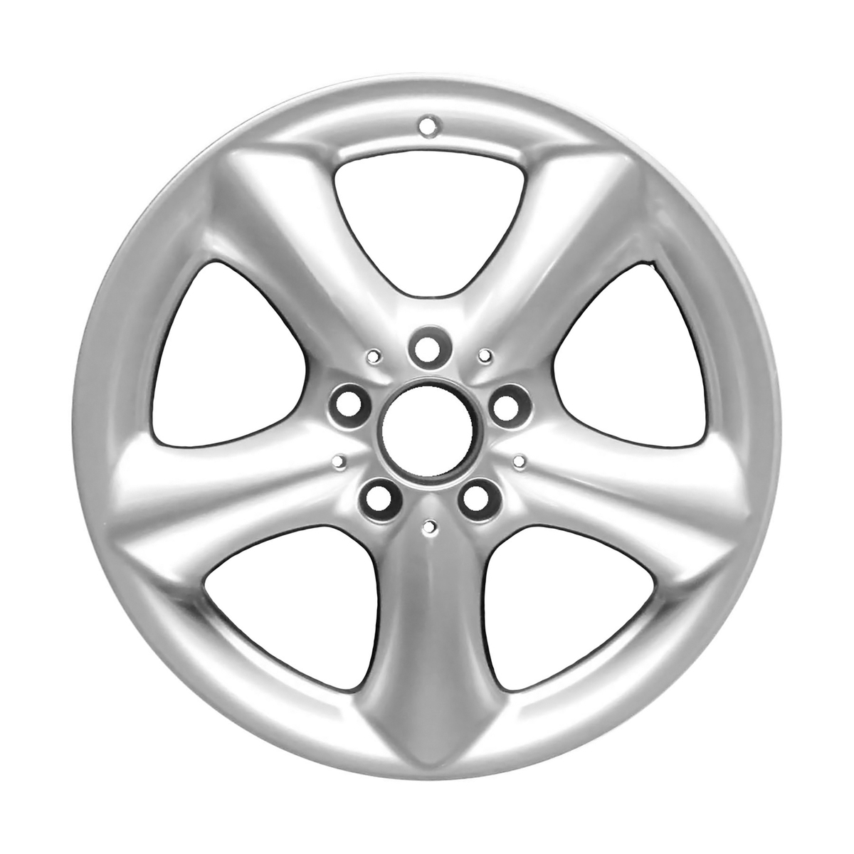 OW-7QAX2N OEM Factory Wheel 17" 5x112.0 All Painted Bright Hyper Silver