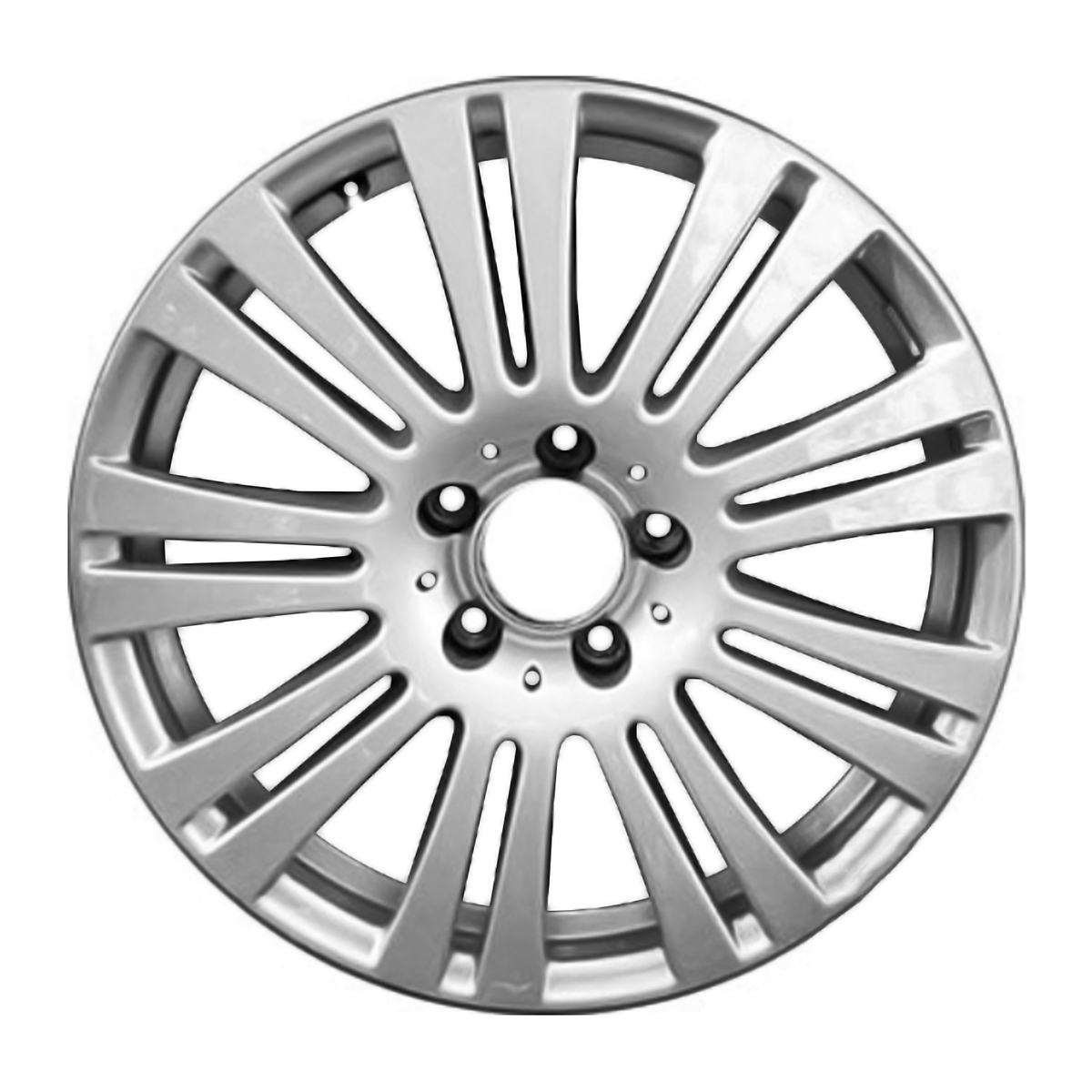 OW-639CCH OEM & Replacement Wheel 17" All Painted Bright Silver Metallic