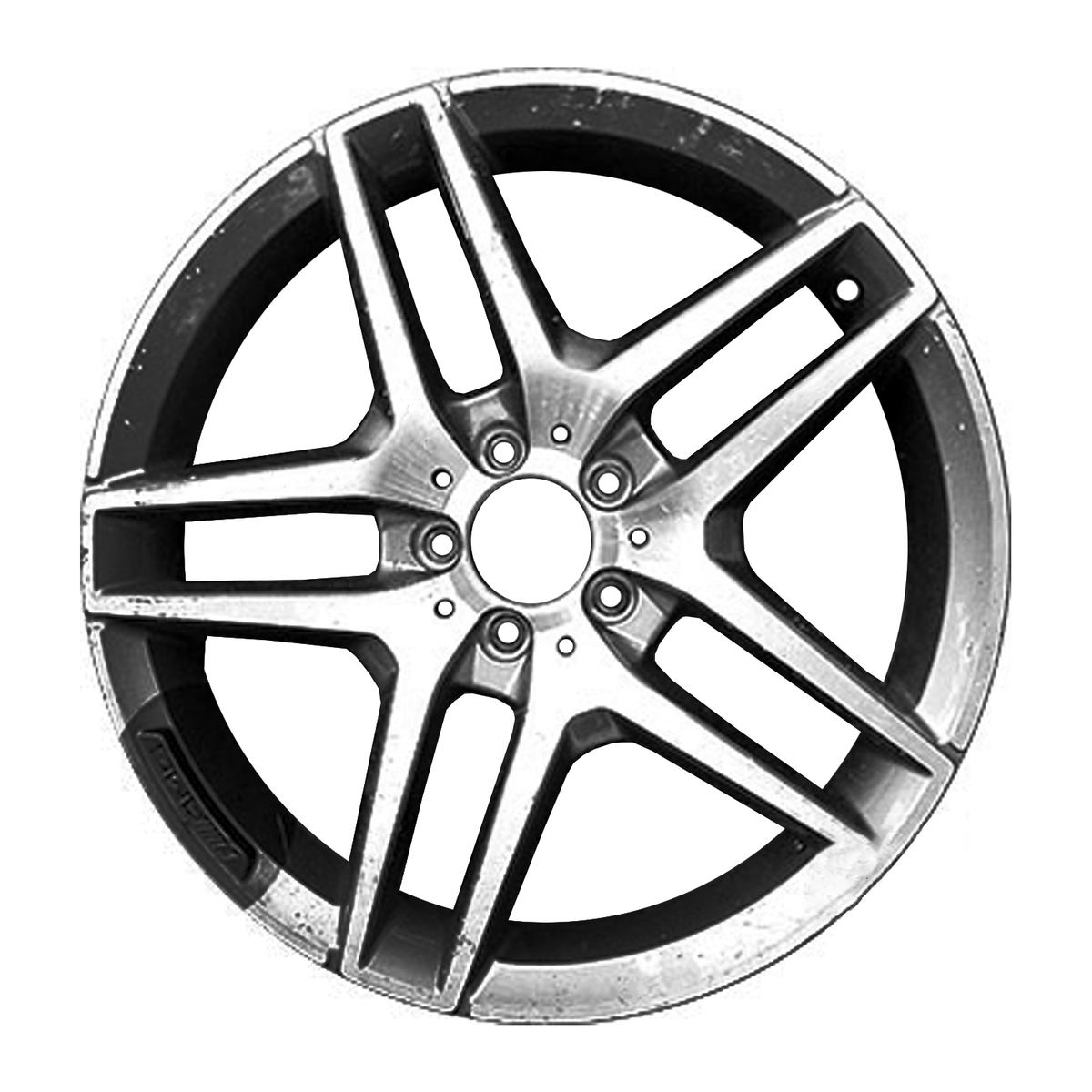 OW-6ZRKQR OEM & Replacement Wheel 19" 5x112.0 Pvd Bright