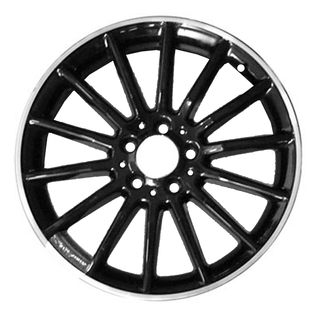 OW-EUPKGP OEM & Replacement Wheel 18" 5x112.0 Machined And Medium Charcoal Metallic