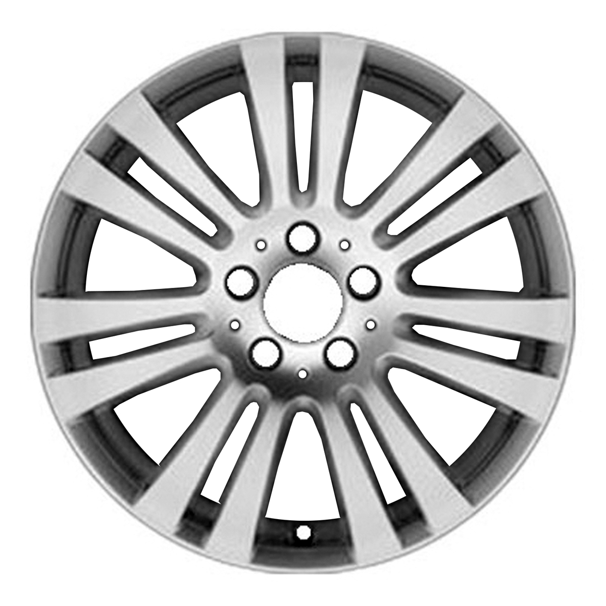 OW-PN3Z3P OEM & Replacement Wheel 16" All Painted Bright Silver Metallic