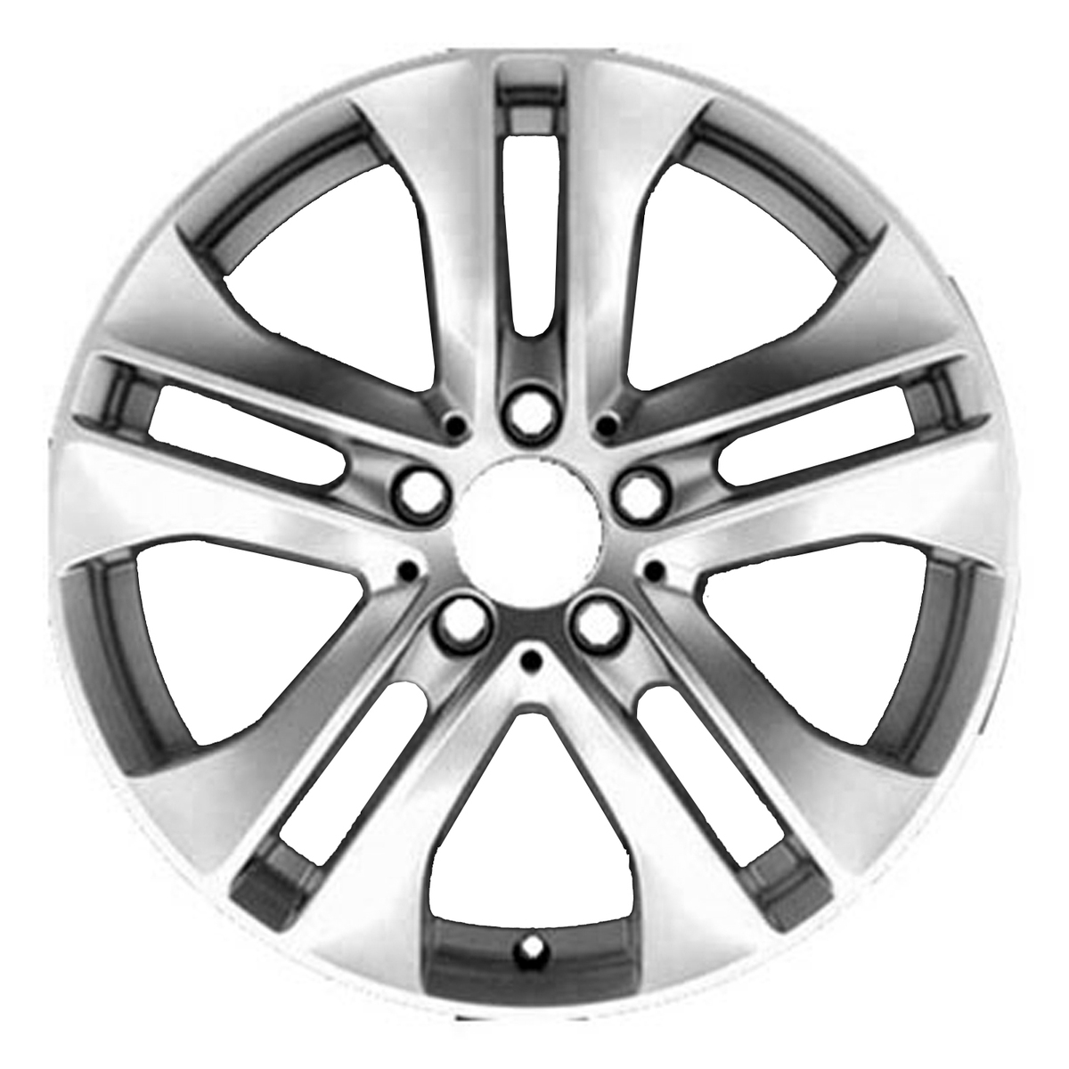 OW-C35CMW OEM & Replacement Wheel 16" All Painted Bright Silver Metallic