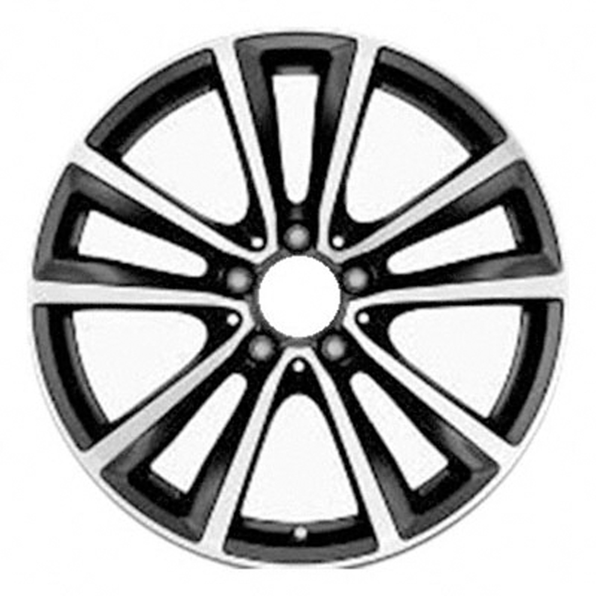 OW-R47PR3 OEM & Replacement Wheel 18" Machined And Black