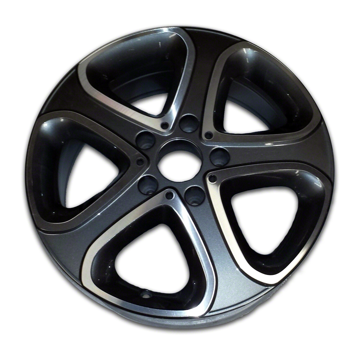 OW-AEM8GA OEM & Replacement Wheel 18" Machined And Medium Charcoal