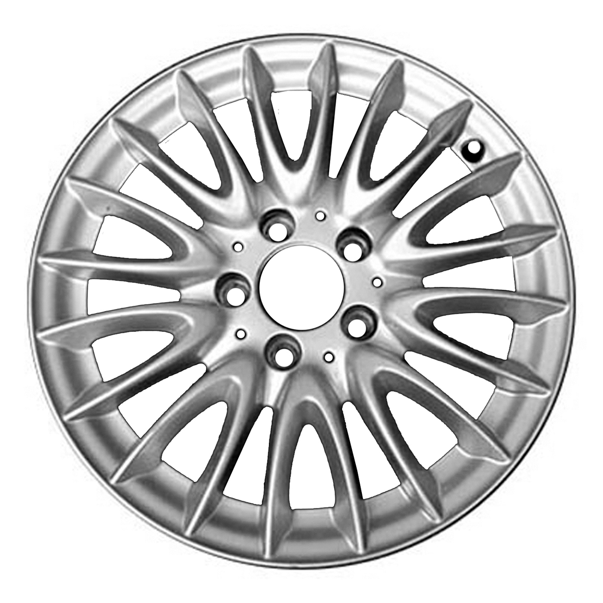 OW-2266T7 OEM & Replacement Wheel 16" All Painted Libht Silver Metallic