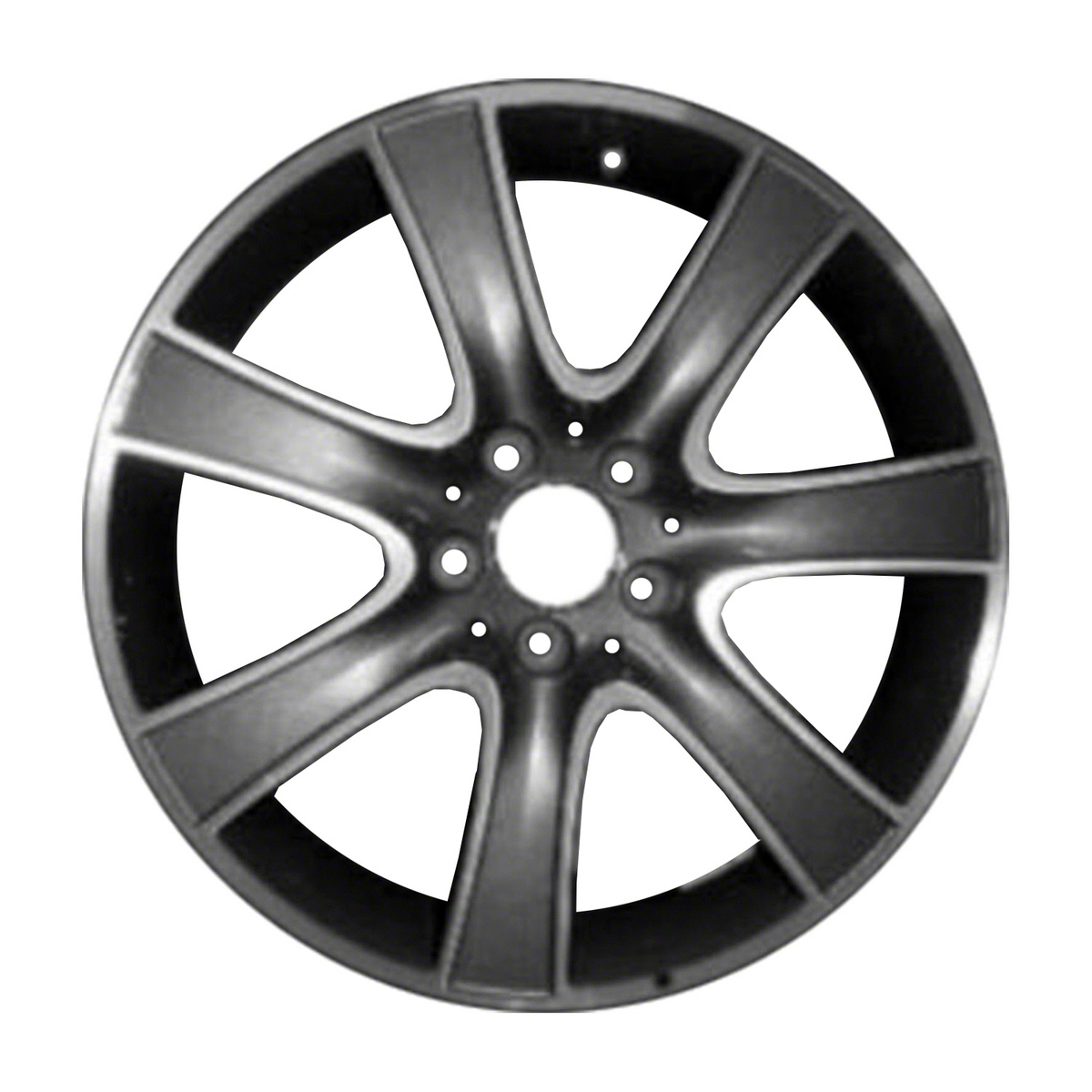OW-Q8GCNH OEM & Replacement Wheel 18" Machined And Light Charcoal Sparkle