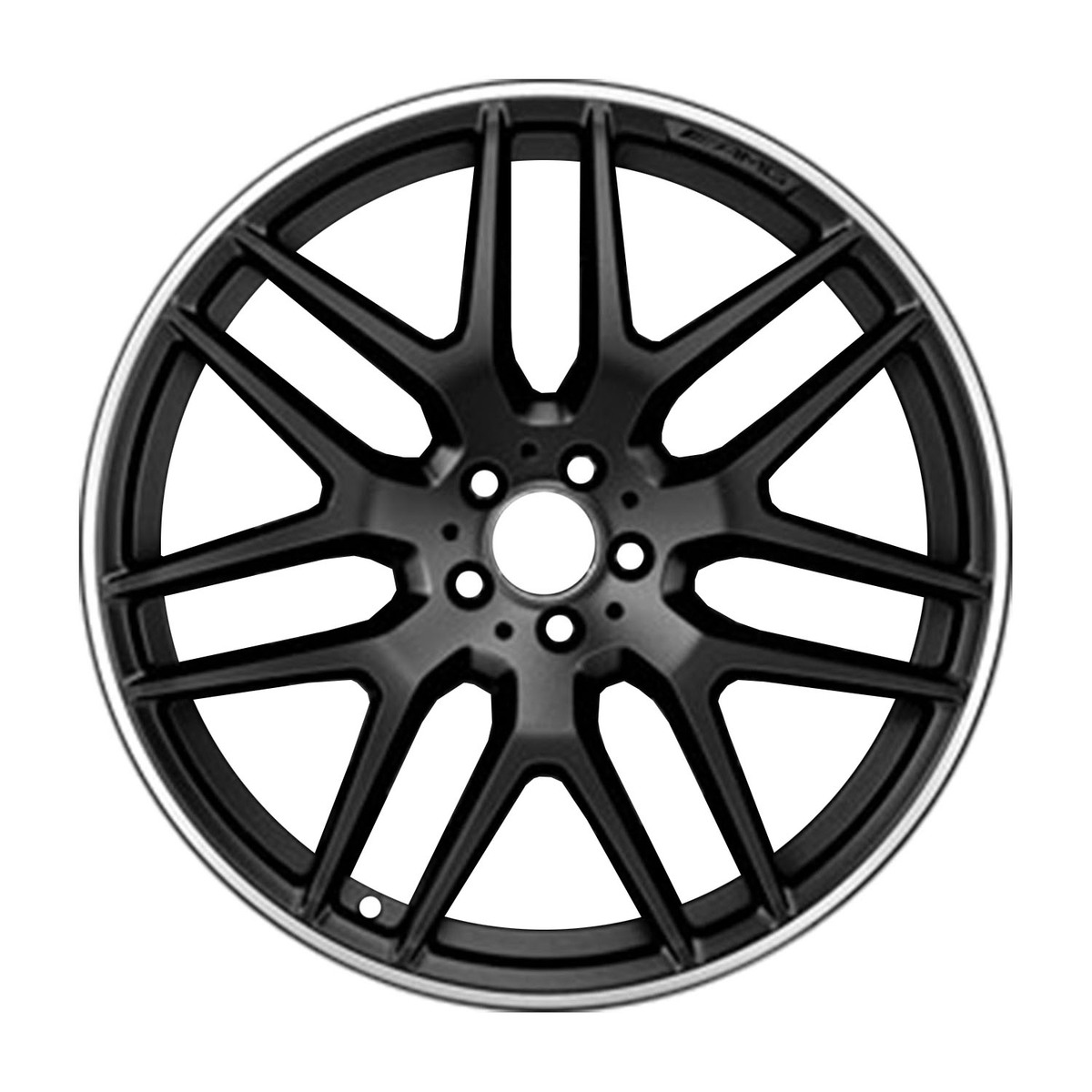 OW-MADNHG OEM & Replacement Wheel 22" Machined Lip And Black