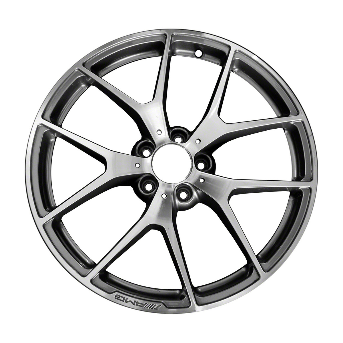 OW-K94HMB OEM & Replacement Wheel 19" Charcoal Silver