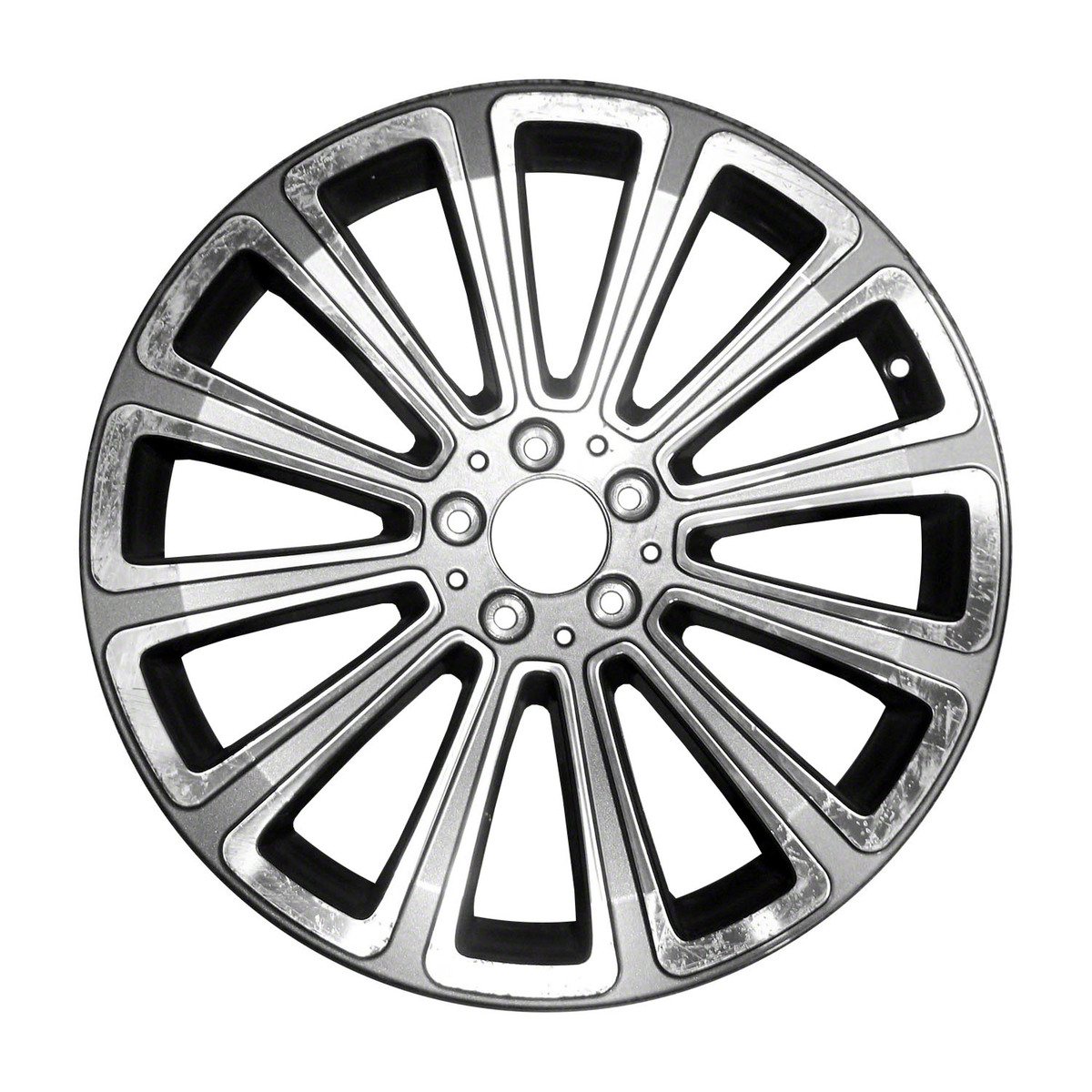 OW-6UKC5E OEM & Replacement Wheel 20" Machined And Medium Charcoal