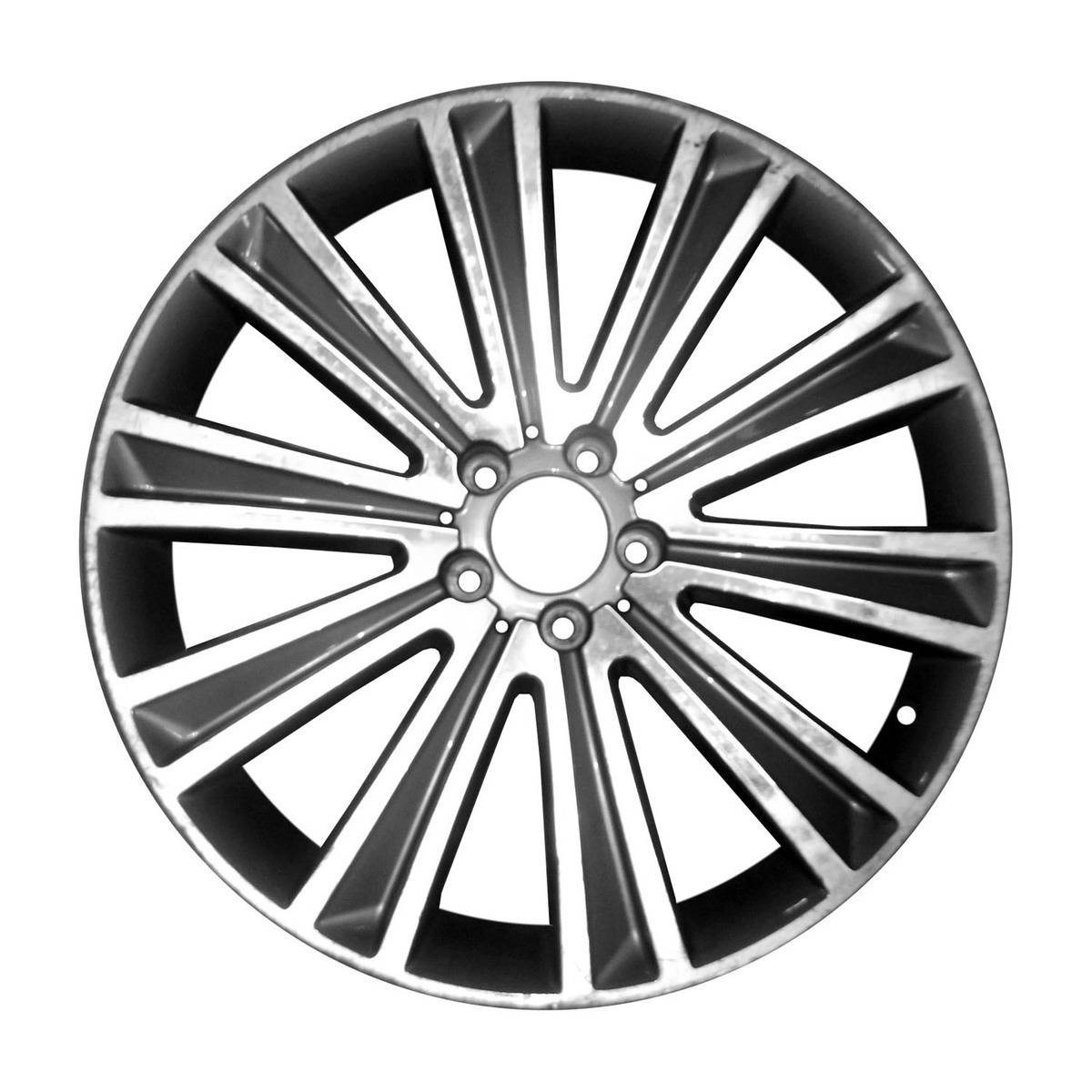 OW-43S6FR OEM & Replacement Wheel 20" Machined And Medium Charcoal Metallic