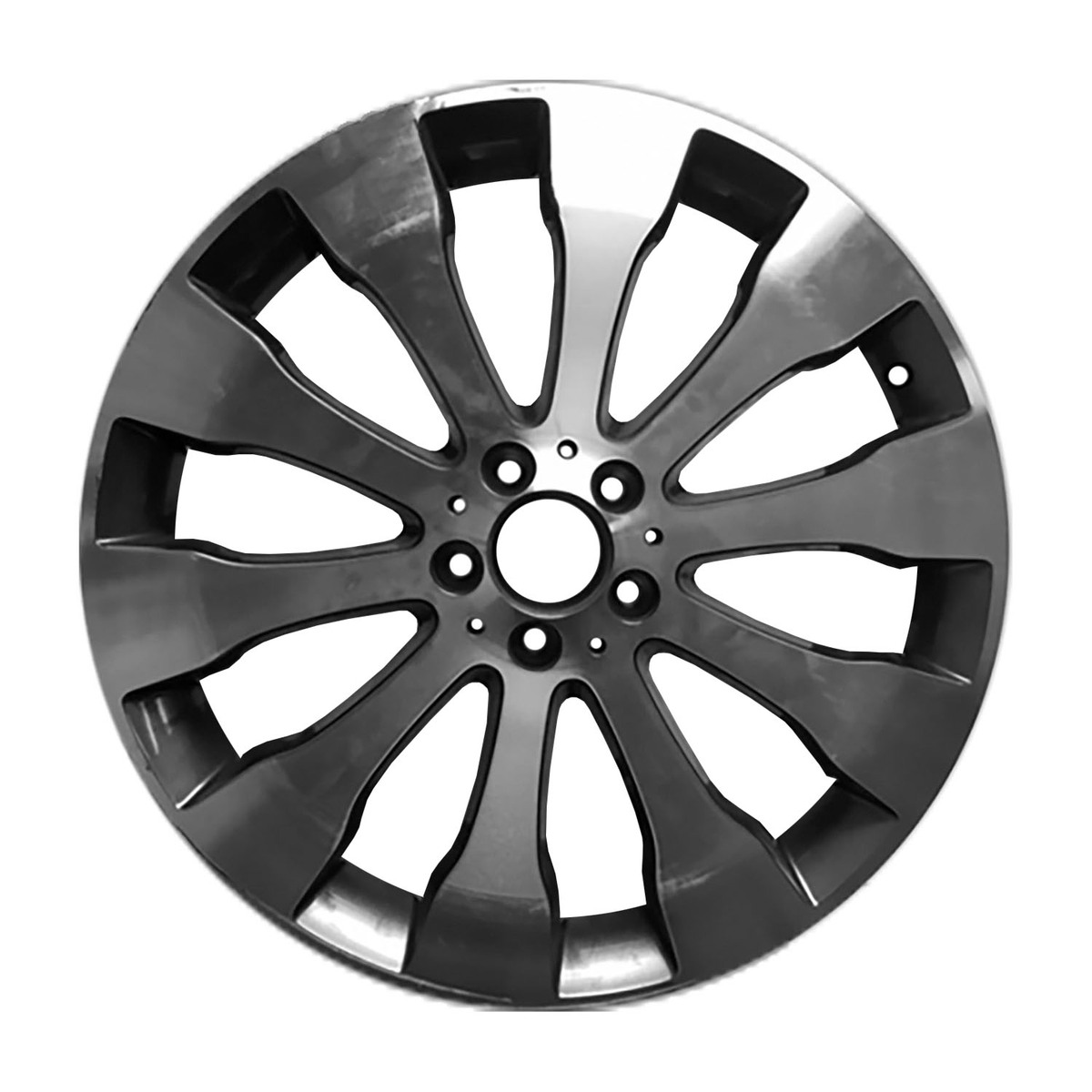 ALY85553U35 OEM Factory Wheel 20" 5x112.0 Machined And Medium Charcoal Metallic