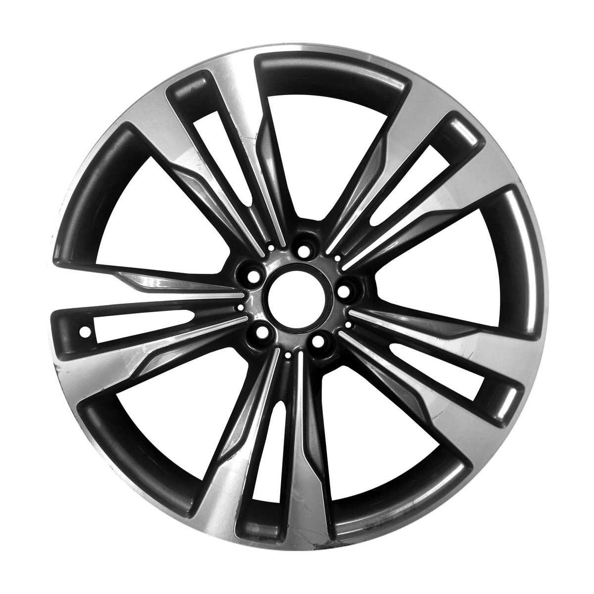 Refurbished 2015-2018 Mercedes-Benz Cls-Class 19" Medium Charcoal Aluminum Alloy Factory OEM Wheel (OW-AMTTX4-U35)