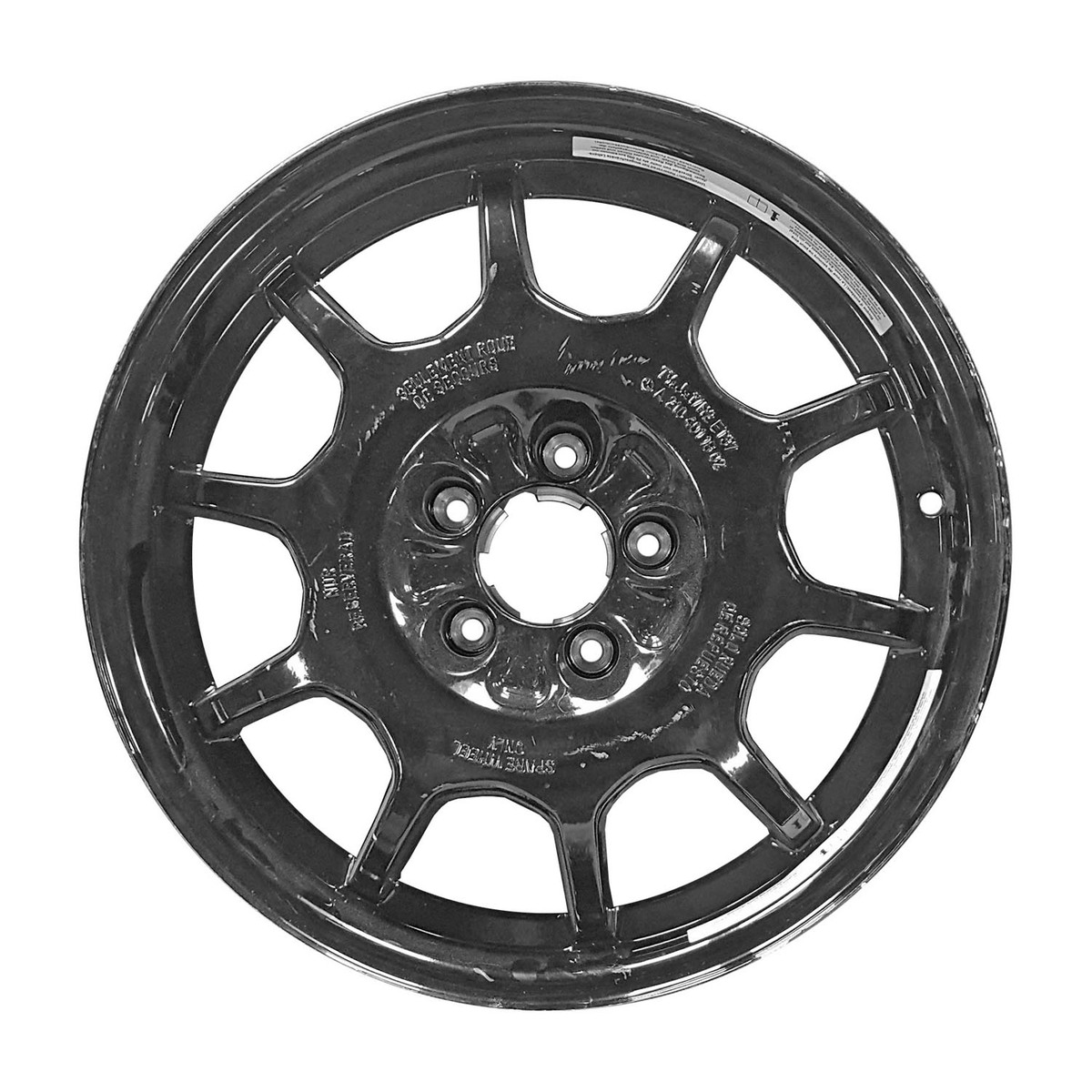 OW-P5M8Y3 OEM & Replacement Wheel 17" Black
