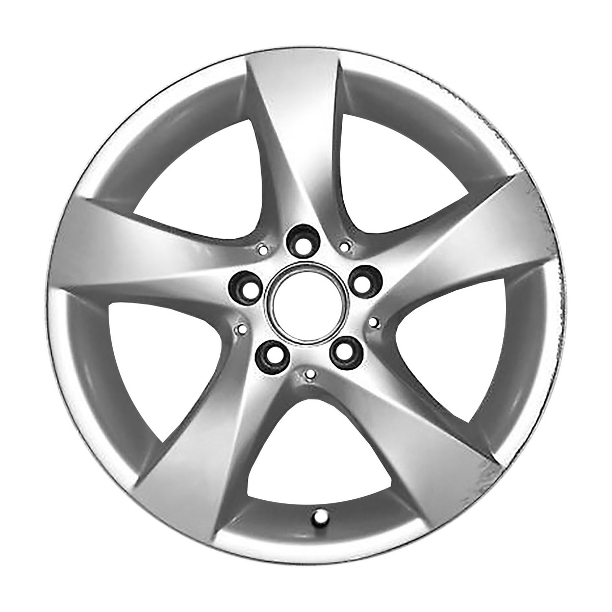 ALY85510U20 OEM Factory Wheel 17" All Painted Medium Silver Metallic