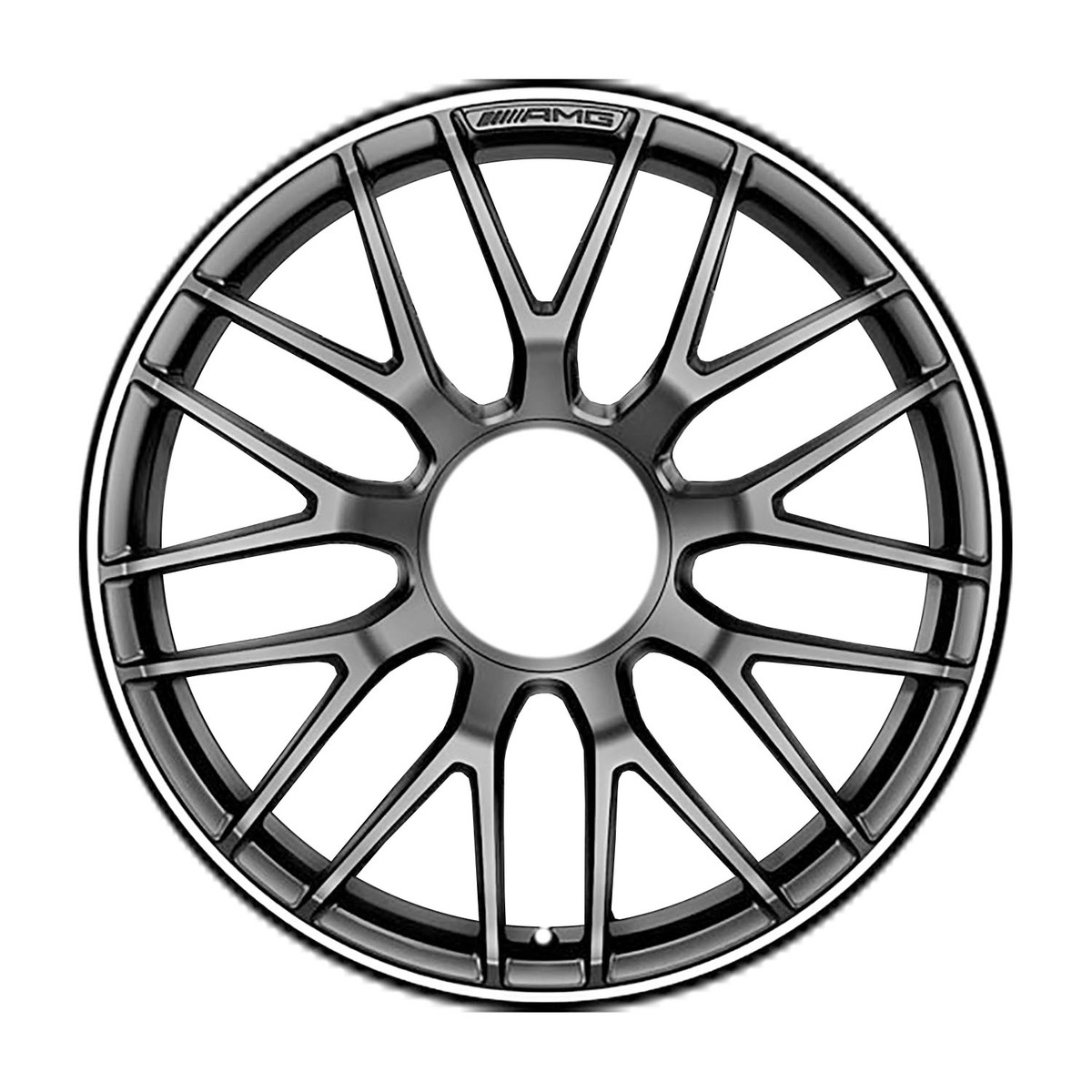 OW-AJNX67-U45 Reconditioned OEM Wheel 19" Black Spoke W/cut Flange