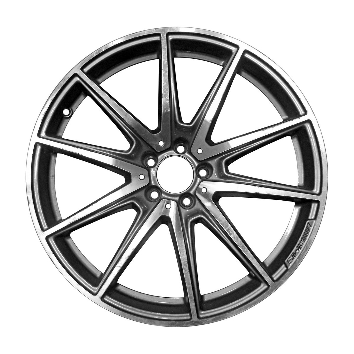 OW-ABWZFV-U10 Reconditioned OEM Wheel 19" Machined/medium Silver