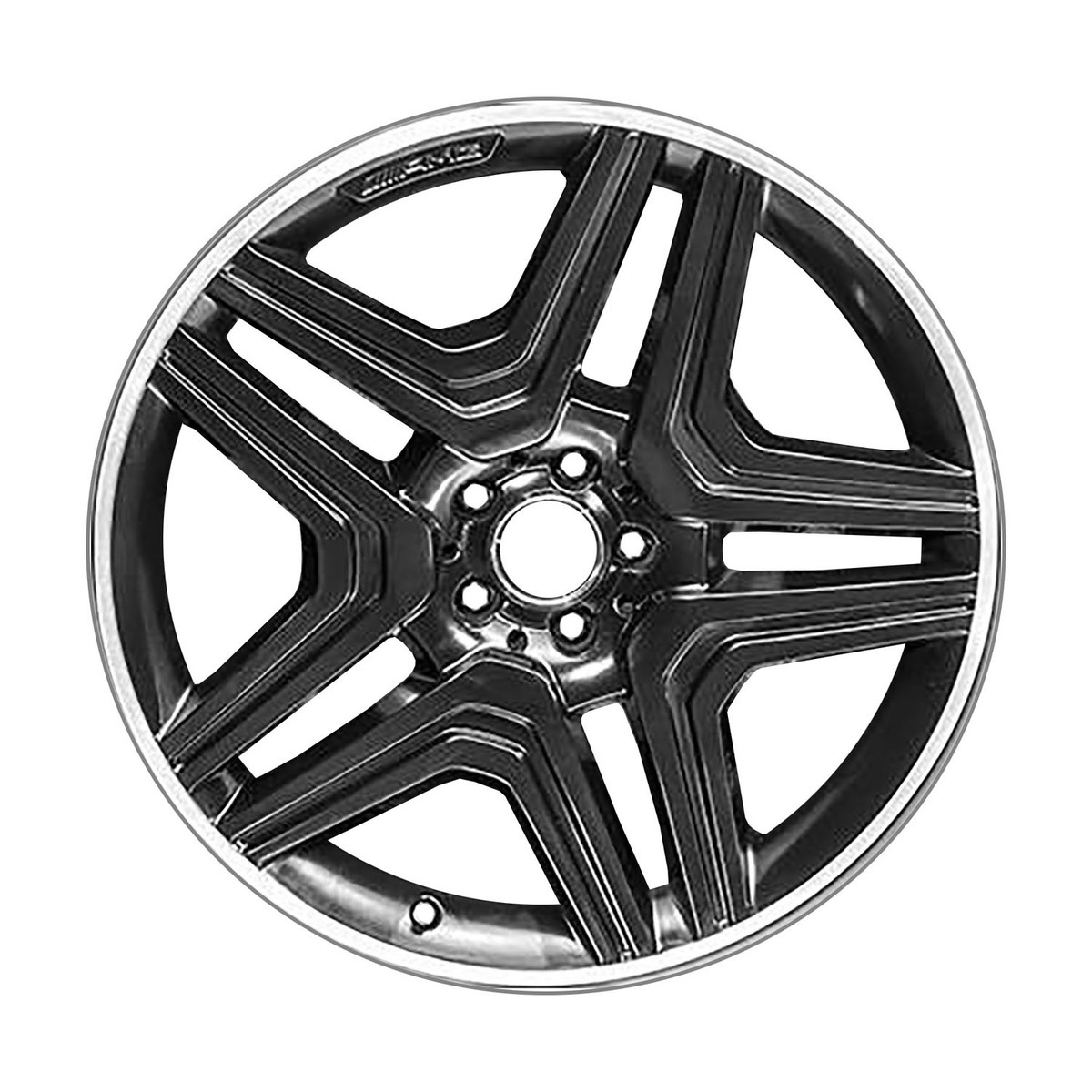 OW-Y38QCF OEM & Replacement Wheel 21" Machined And Black