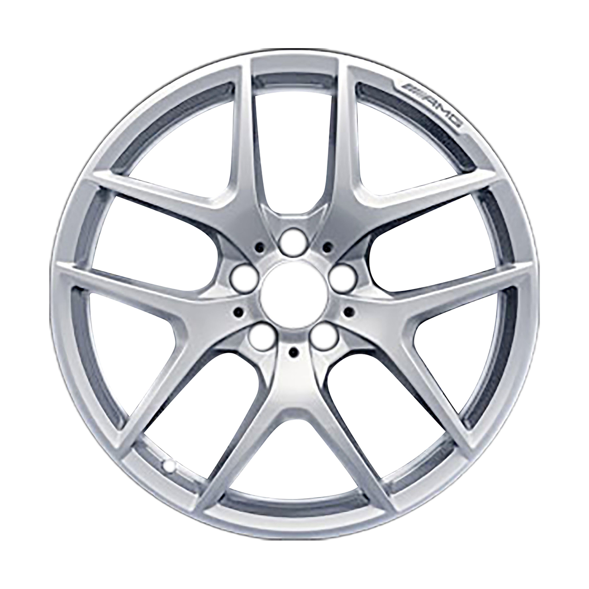 ALY85555U20 OEM Factory Wheel 19" All Painted Medium Silver Sparkle