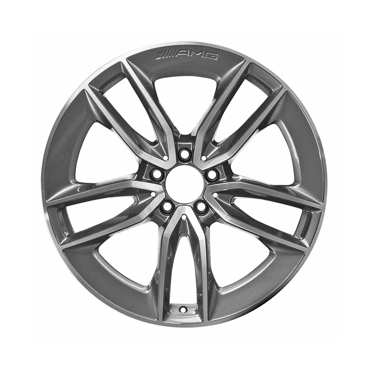 OW-FZ6CYS OEM & Replacement Wheel 19" Machined Medium Charcoal