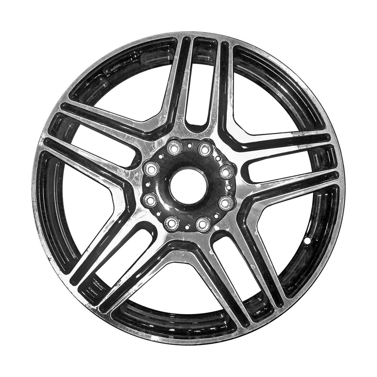 OW-4DQJ57 OEM & Replacement Wheel 22" Machined Black