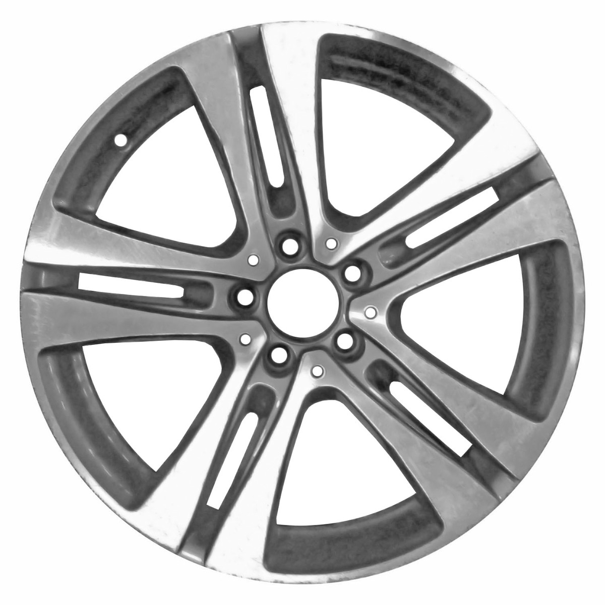 ALY85516U10 OEM Factory Wheel 19" Machined Medium Silver