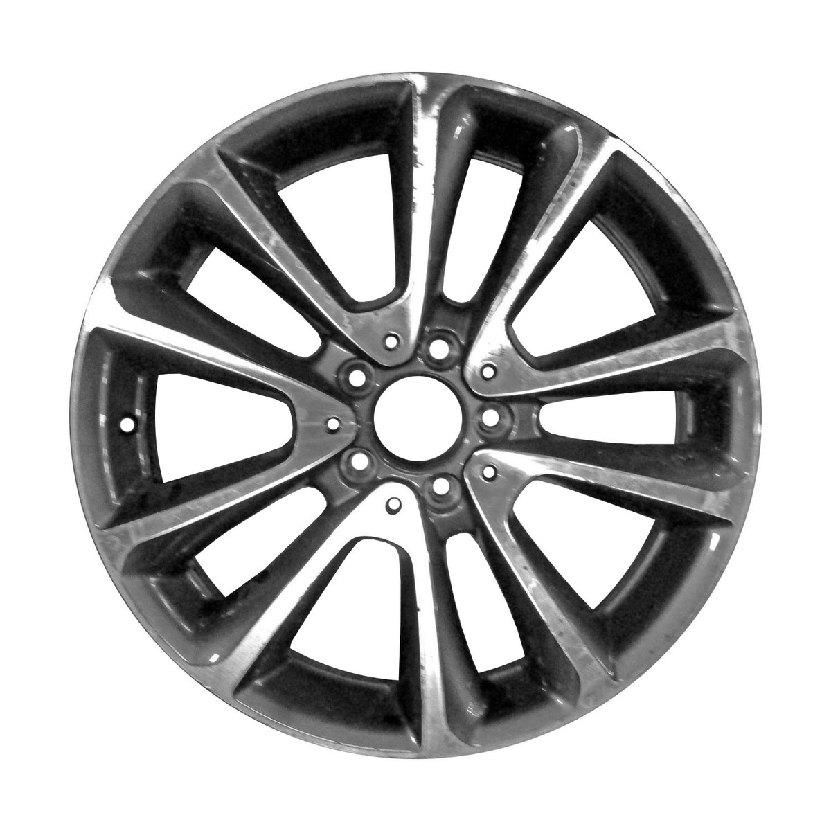 OW-9FMEA3 OEM & Replacement Wheel 18" Machined With Charcoal Metallic Accents