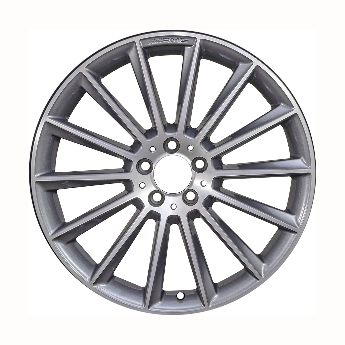 OW-NG3US4 OEM Factory Wheel 20" Machined Dark Silver Metallic