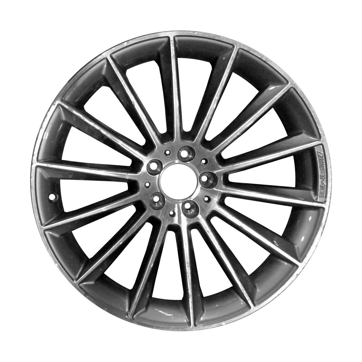 OW-D87MR4 OEM & Replacement Wheel 20" Machined Black