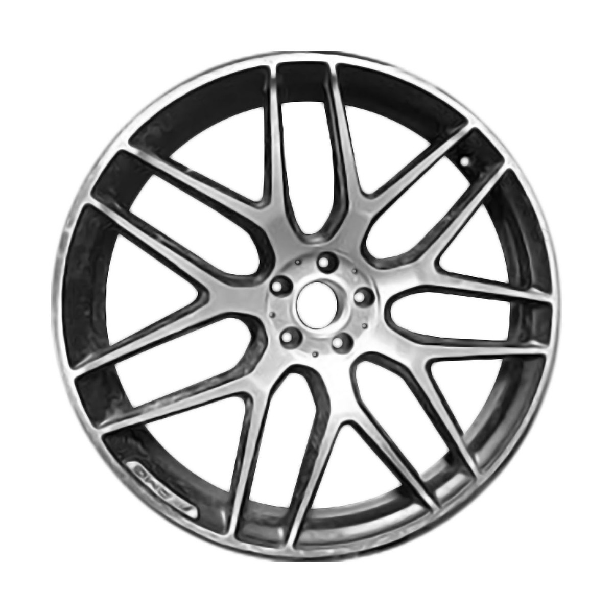 OW-EWX7PW OEM & Replacement Wheel 21" Polished Face Medium Charcoal